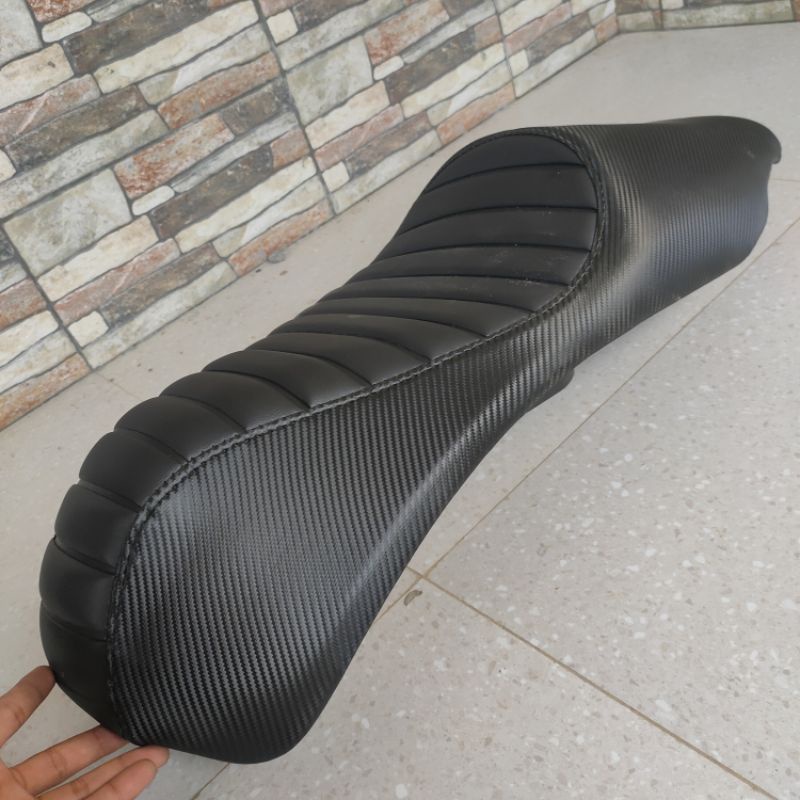 Jok Genio Caferace - Jok Caferace Genio Modifikasi - Jok motor Genio tinggal pasang
