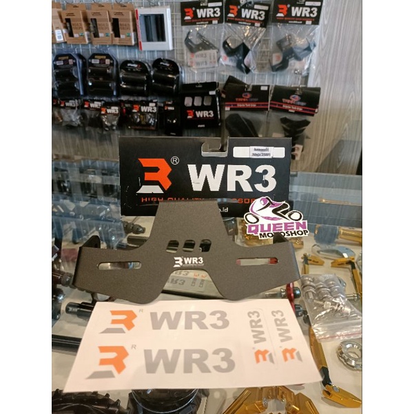 tail tidy  / tempat Plat nomber kendaraan WR3 Kawasaki Ninja 250 FI