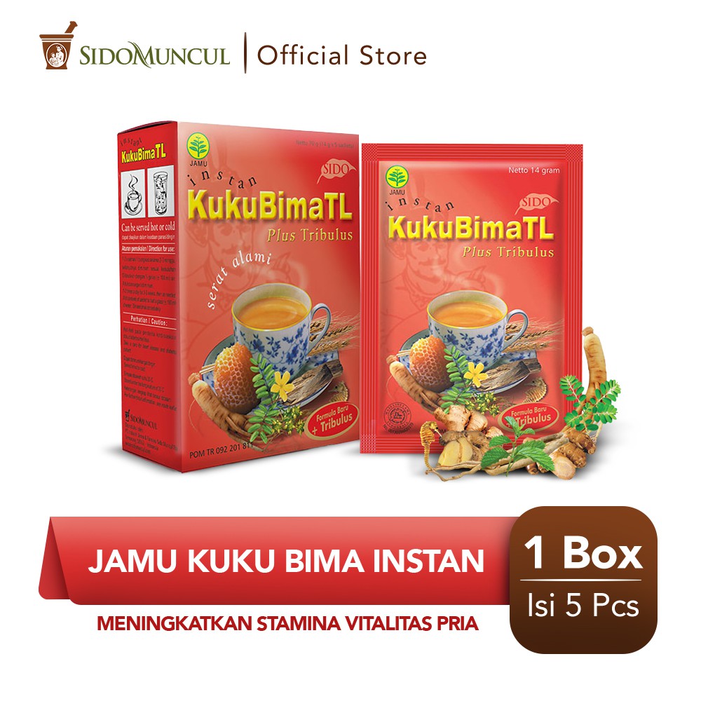 Jual Jamu Kuku Bima Instan 5s Meningkatkan Stamina Vitalitas Pria