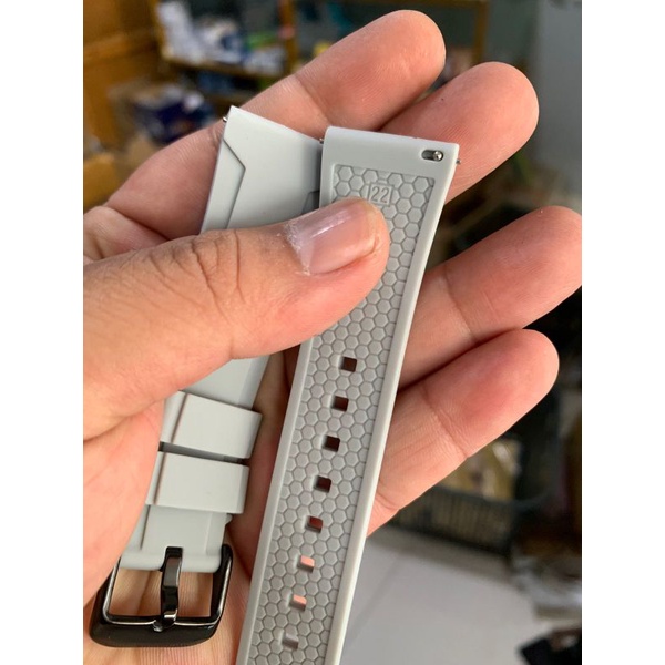 Strap Tali Jam Tangan Silicon abu abu