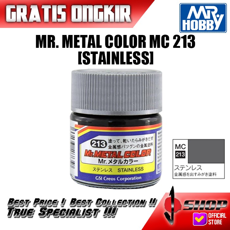 MR HOBBY METAL COLOR MC213 STAINLESS