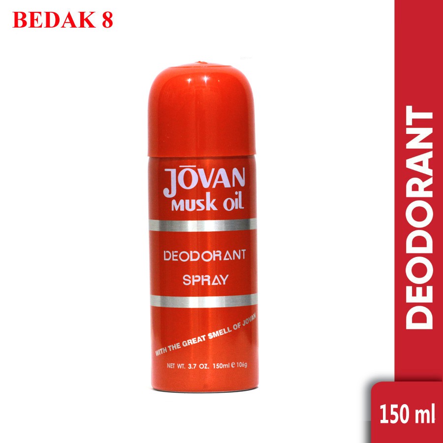 JOVAN MUSK OIL DEODORANT SPRAY 150 ML ORANGE