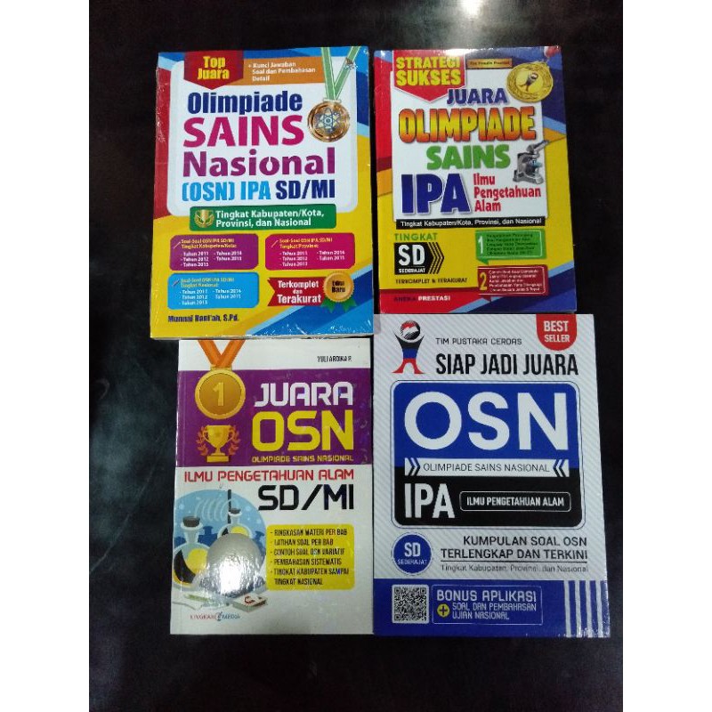 Buku Olimpiade Osn Ipa Sains Sd Terbaru Lengkap Shopee Indonesia