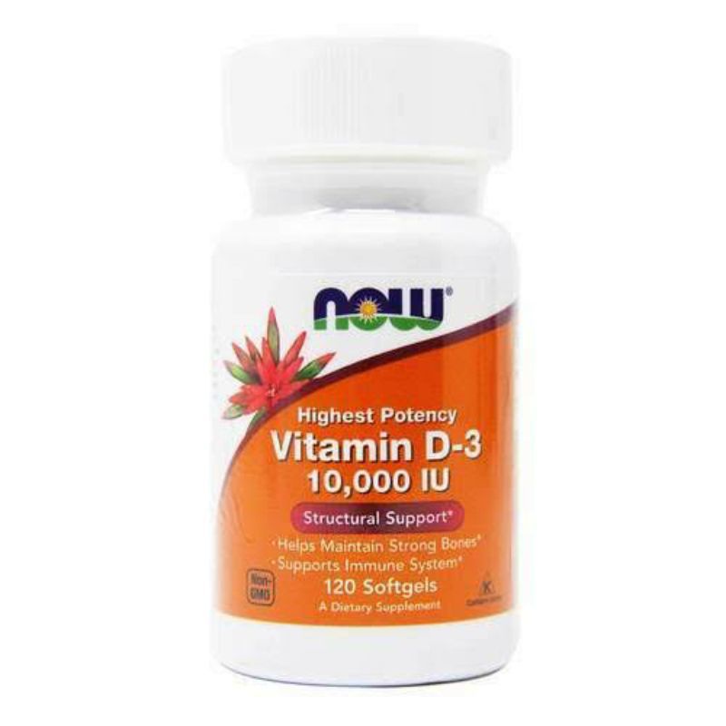 Vitamin D3 5000 1000 10000 iu Now Foods Vit d3 k2 isi 120 180 240 capsules Ori USA Vitamin D Vit D3