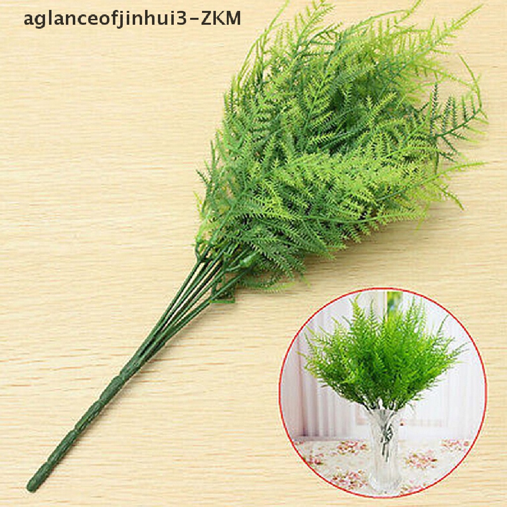 [AGID] 7 Branches Artificial Asparagus Fern Grass Plant Flower Home Floral Accessories [zkm]