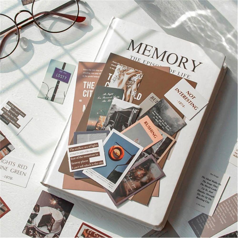Nanas 45pcs Stiker Dekorasi DIY Ins Stationery