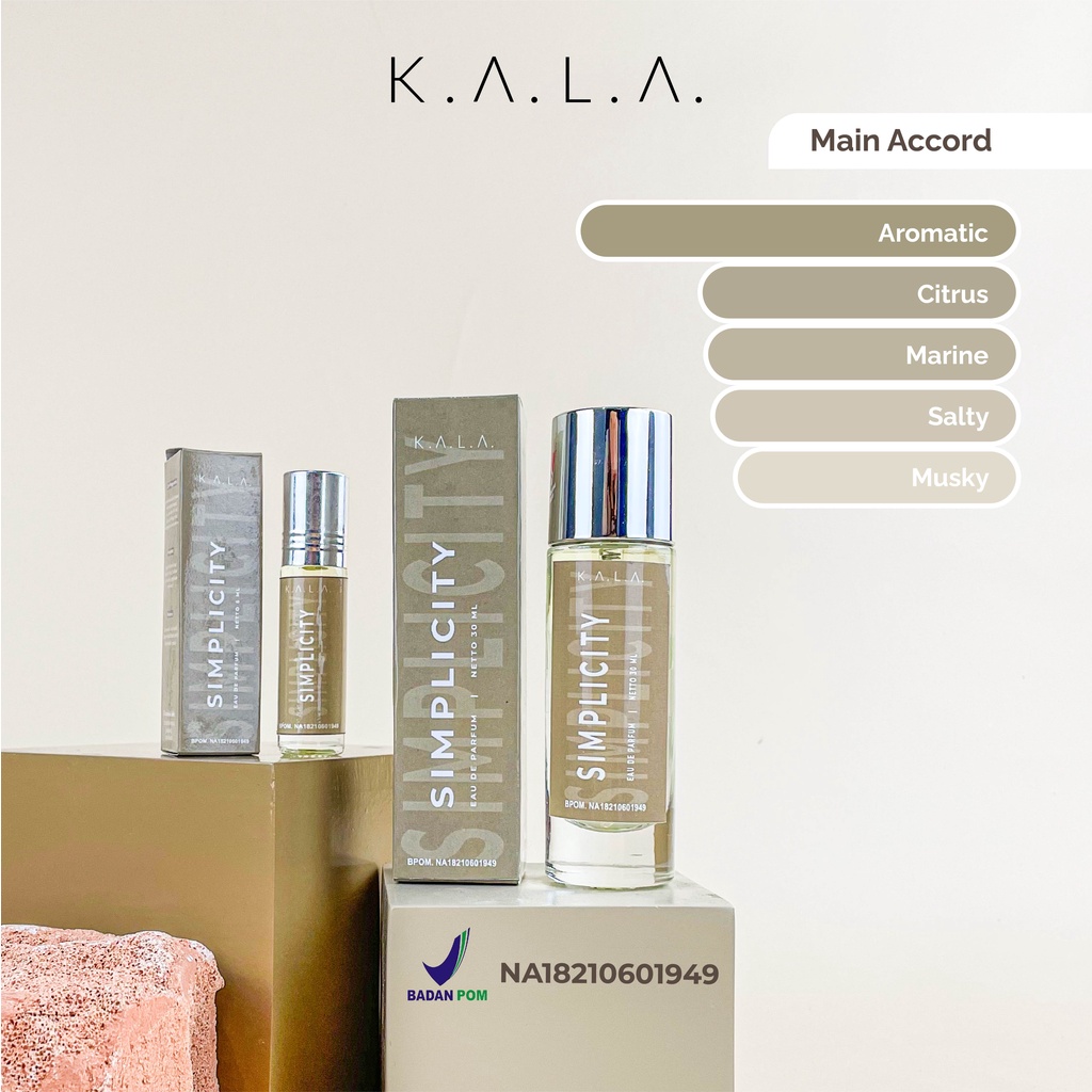 [BPOM] KALA Inspired Parfum Roll On 6ml New Men Series