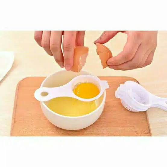 Alat Pemisah Kuning dan Putih Telur - Sendok Penyaring Egg Separator