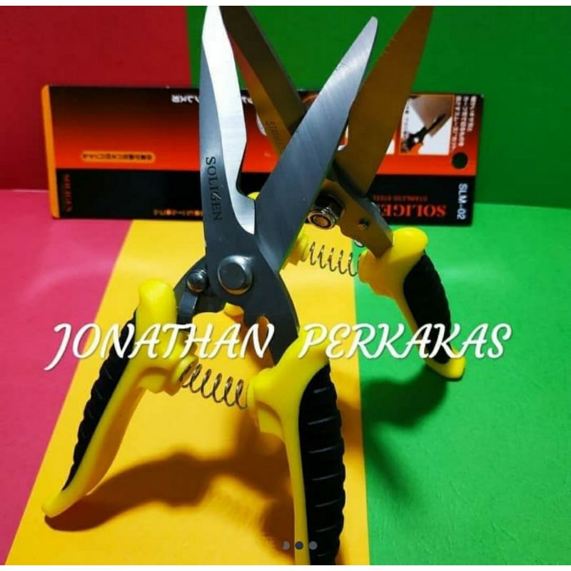 gunting serbaguna soligen 02 gunting seng soligen 02  gunting tanaman hias soligen 02  soligen 02