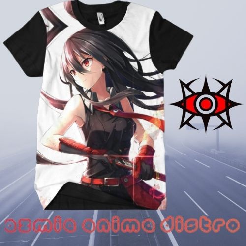 kaos 3D Fullprint Anime Akame No Ga Kill