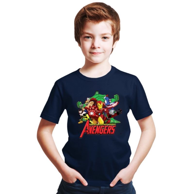 Kaos Anak-Remaja AVENGERS T-hsirt Anak-Remaja Cowok/cewek