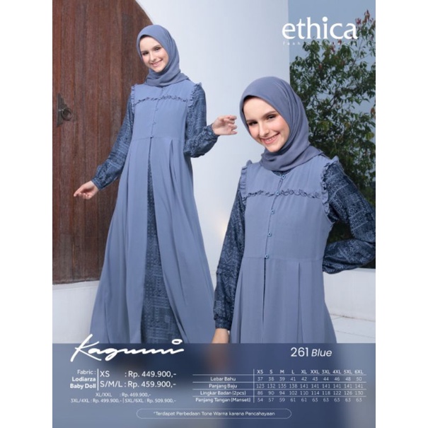Gamis terbaru by Ethica/ Kagumi 261