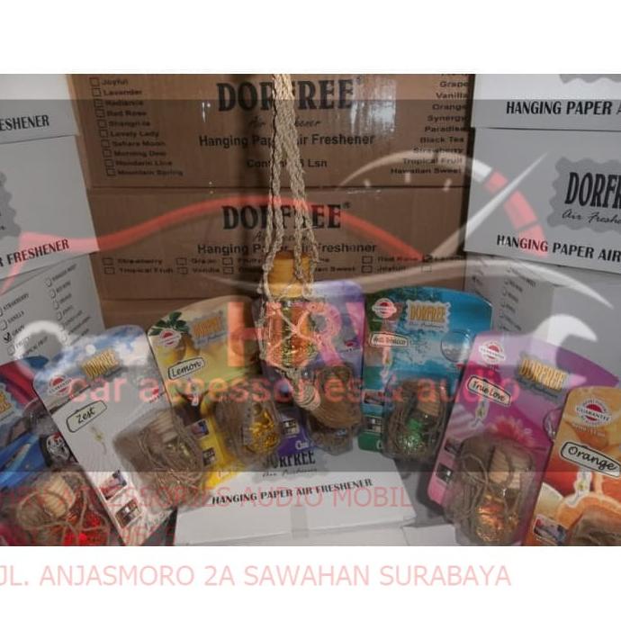 DORFREE PARFUM / DOOR FREE / PENGHARUM MOBIL / PARFUM MOBIL / DORFREE .