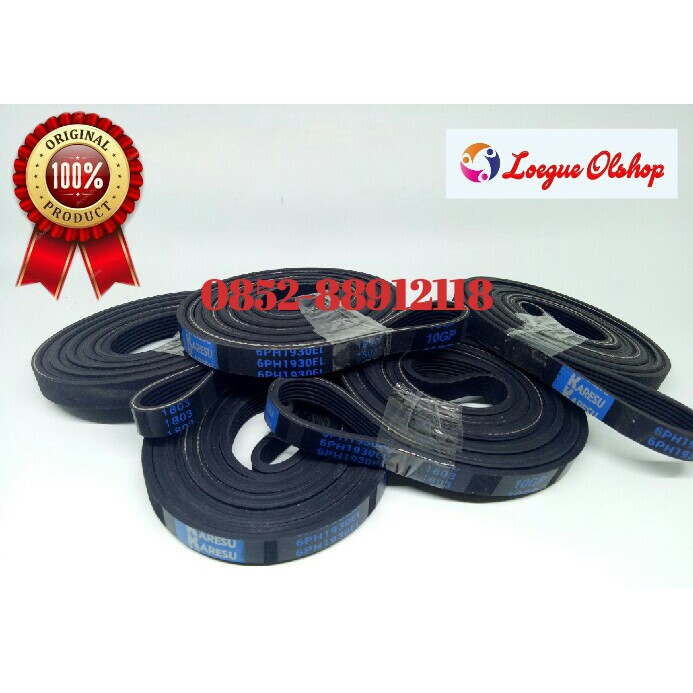 VBelt Karet  Fan  Belt  6PH 1930 Mesin Pengering Dryer 