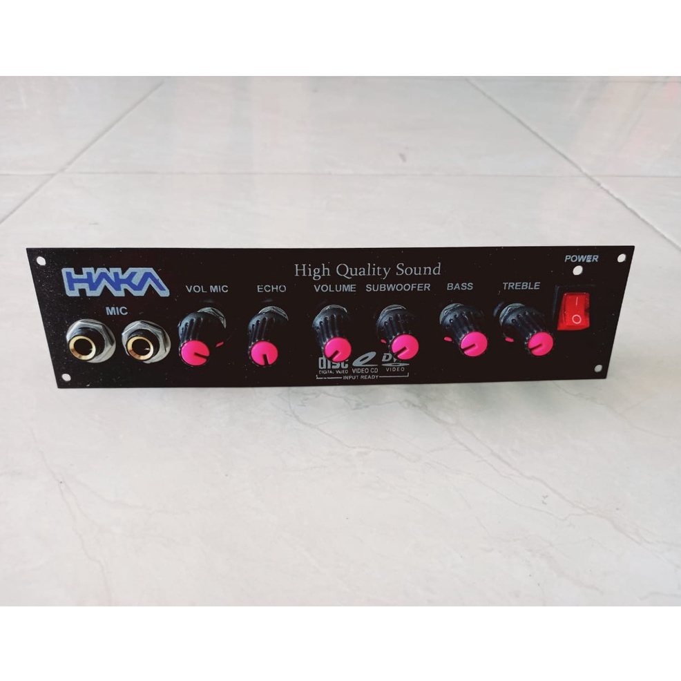 STEREO TONE CONTROL HYBRIS + PANEL Stereo tone tone control + sub + echo HYBRIS + PANEL