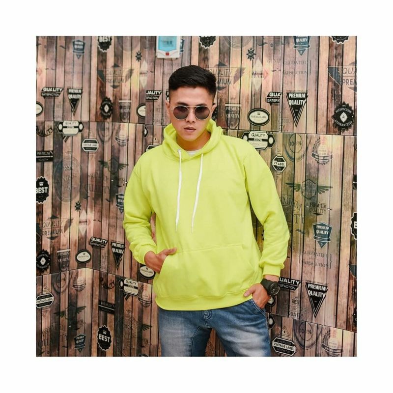 NATURAL HOODIE || HOODIE PRIA DAN WANITA || 12 WARNA #NH-Hijaw Mint