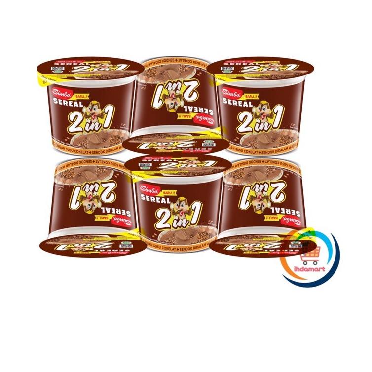 

(PROMO Z0D70) Coco Crunch Simba Sereal Cup ( 2 in 1 )24 gram Isi 6 pcs ✶