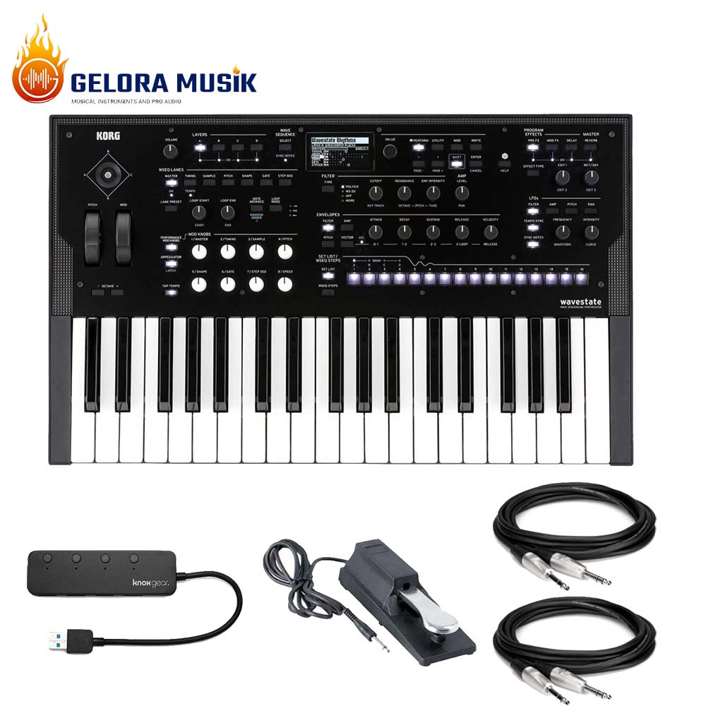 Synthesizer Sequencing Wavestate Korg