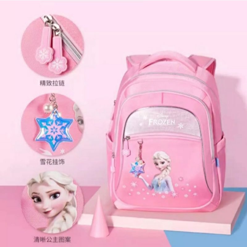 dem_sare / DS1121-  Tas Ransel Wanita tas ransel sekolah anak perempuan karakter Elsa Frozen Kekinian Terbaru Tas Ransel Sekolah Remaja Murah