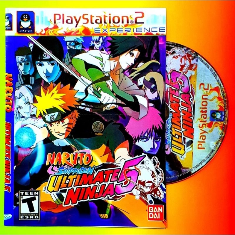 TERLARIS KASET PS2 NARUTO SHIPPUDEN ULTIMATE NINJA 5