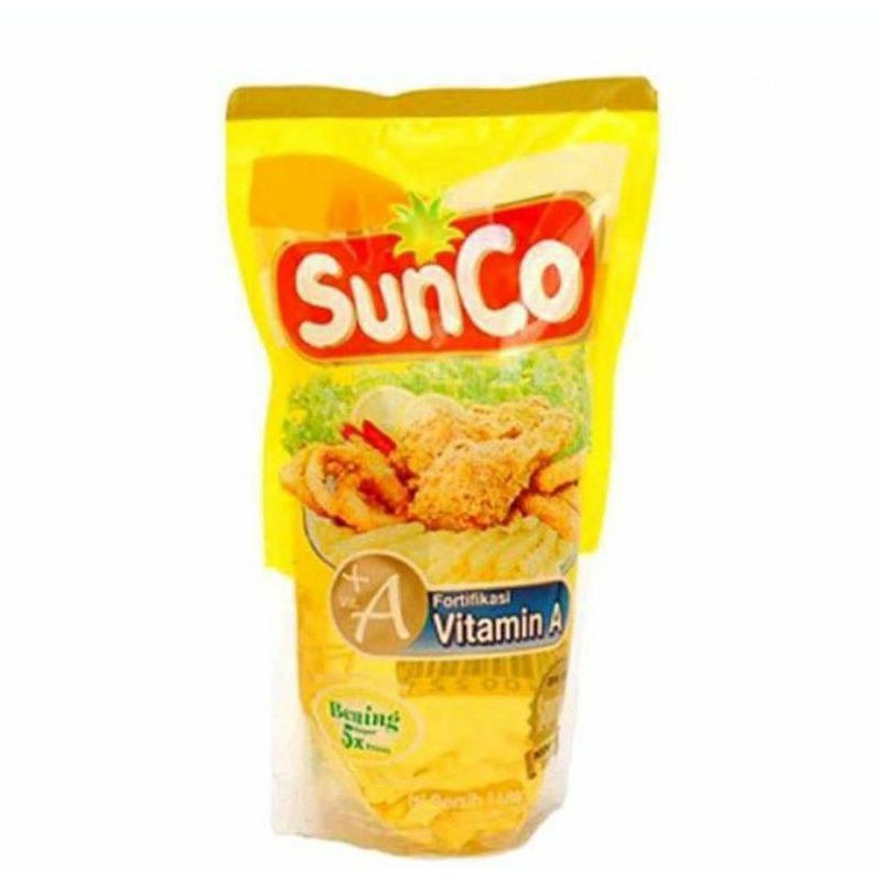 

MINYAK GORENG SUNCO 1 LITER, SUNCO 500ML