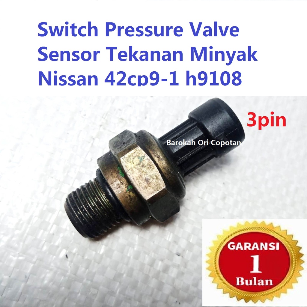 Switch Pressure Valve Sensor Tekanan Minyak Nissan 42cp9-1 h9108 Control Direction Copotan original ori asli