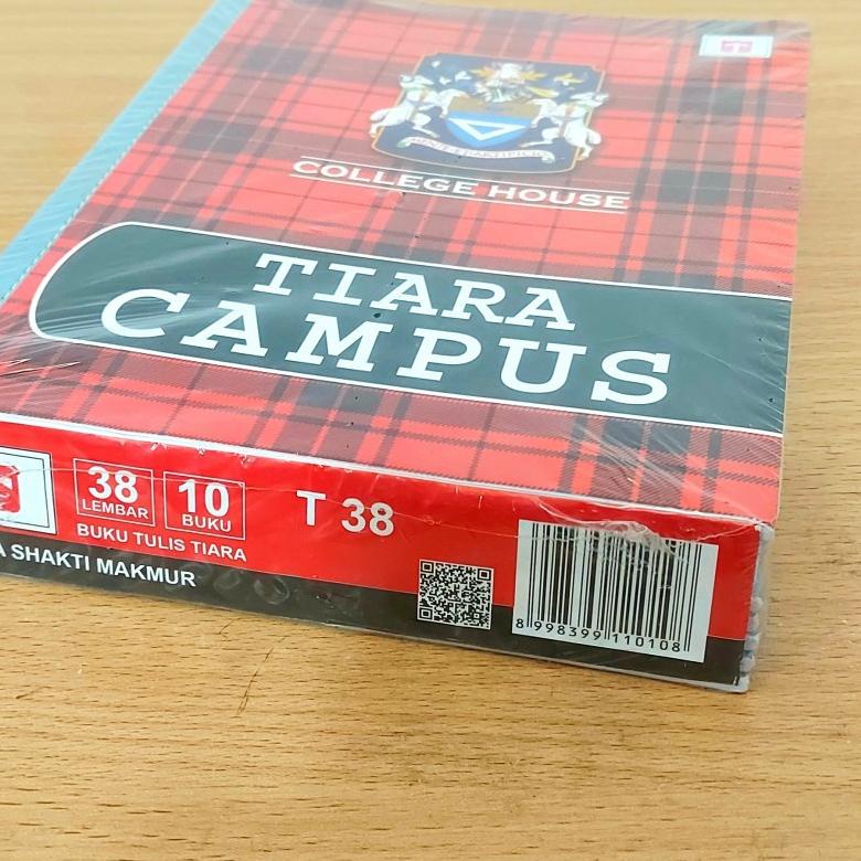 

⚡️HARGA GROSIR⚡️ Buku Tulis TIARA CAMPUS 38 Lembar 1 pack Dapat 10 BUKU !!