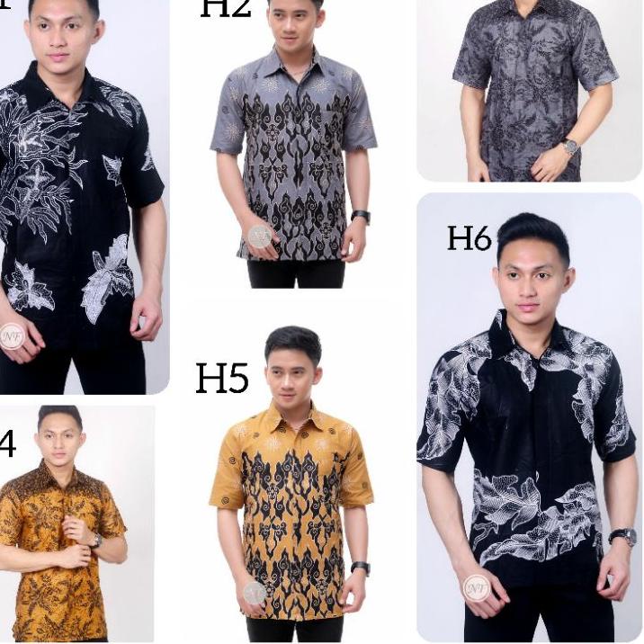 Tidak mahal BAJU BATIK PRIA ABADI BATIK KEMEJA BATIK PRIA LENGAN PENDEK XXI3