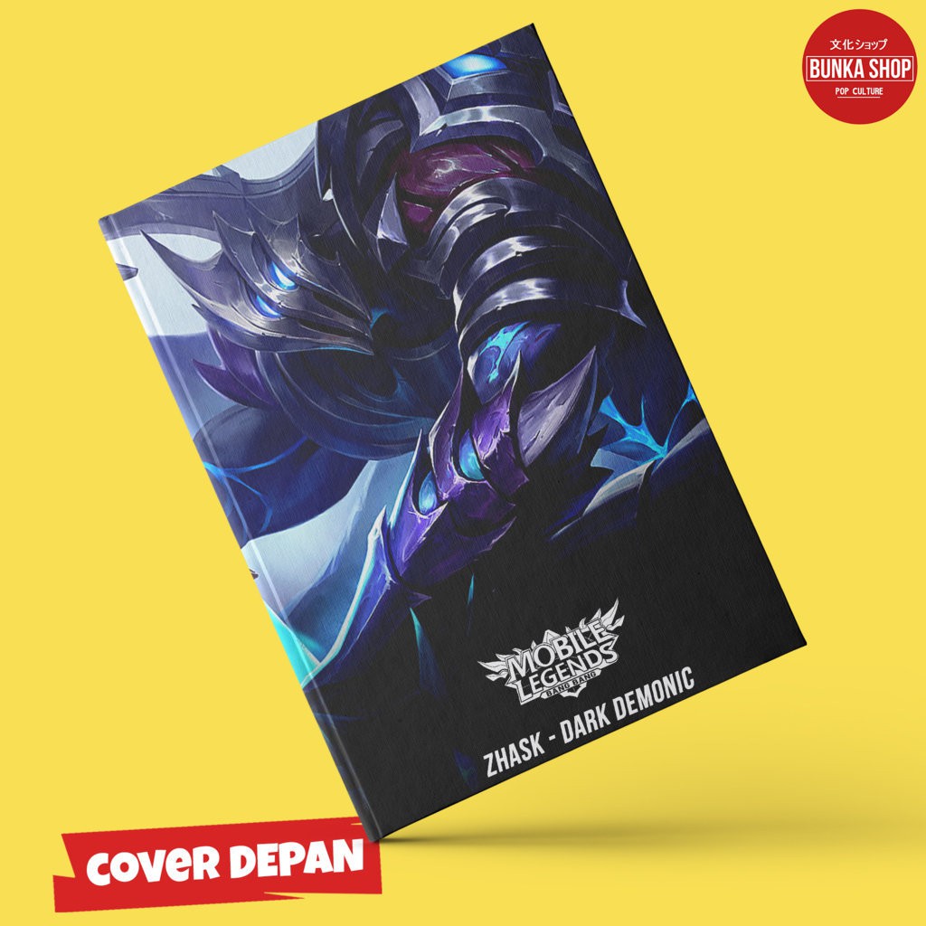 

Note Book Game Mobile Legends Zhask Demonic Hardcover A5 Buku Tulis Catatan Murah Jurnal Agenda Planner