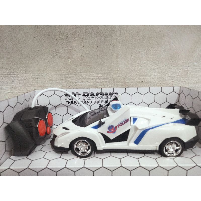RC car mobile police remot control / mobil polisi RC