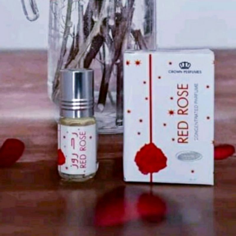 Parfum RED ROSE Varian Dobha 3ml Roll On Non Alkohol