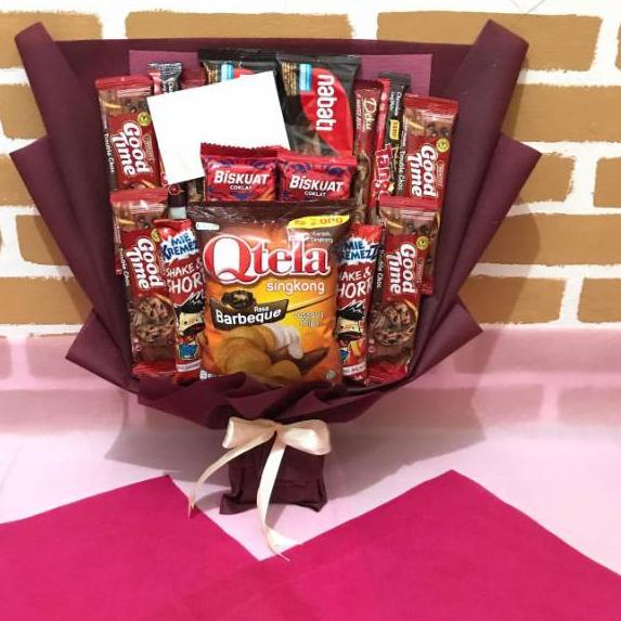 

[KODE ZKGHL] BOUQUET SNACK/BUCKET SNACK/BUKET MAKANAN