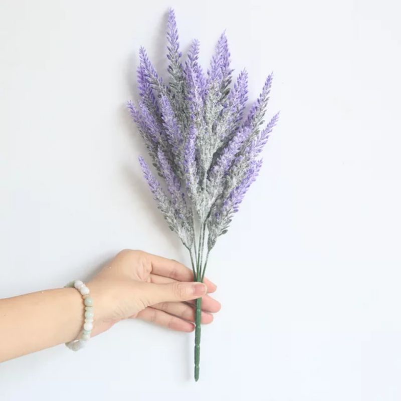 ARTIFICIAL FLOWER - LAVENDER SMALL - BUNGA PLASTIK HIASAN KADO / DEKORASI RUMAH / HIASAN