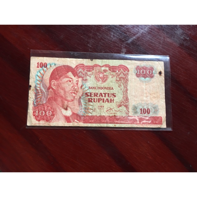 Uang Kuno Rp 100 Sudirman