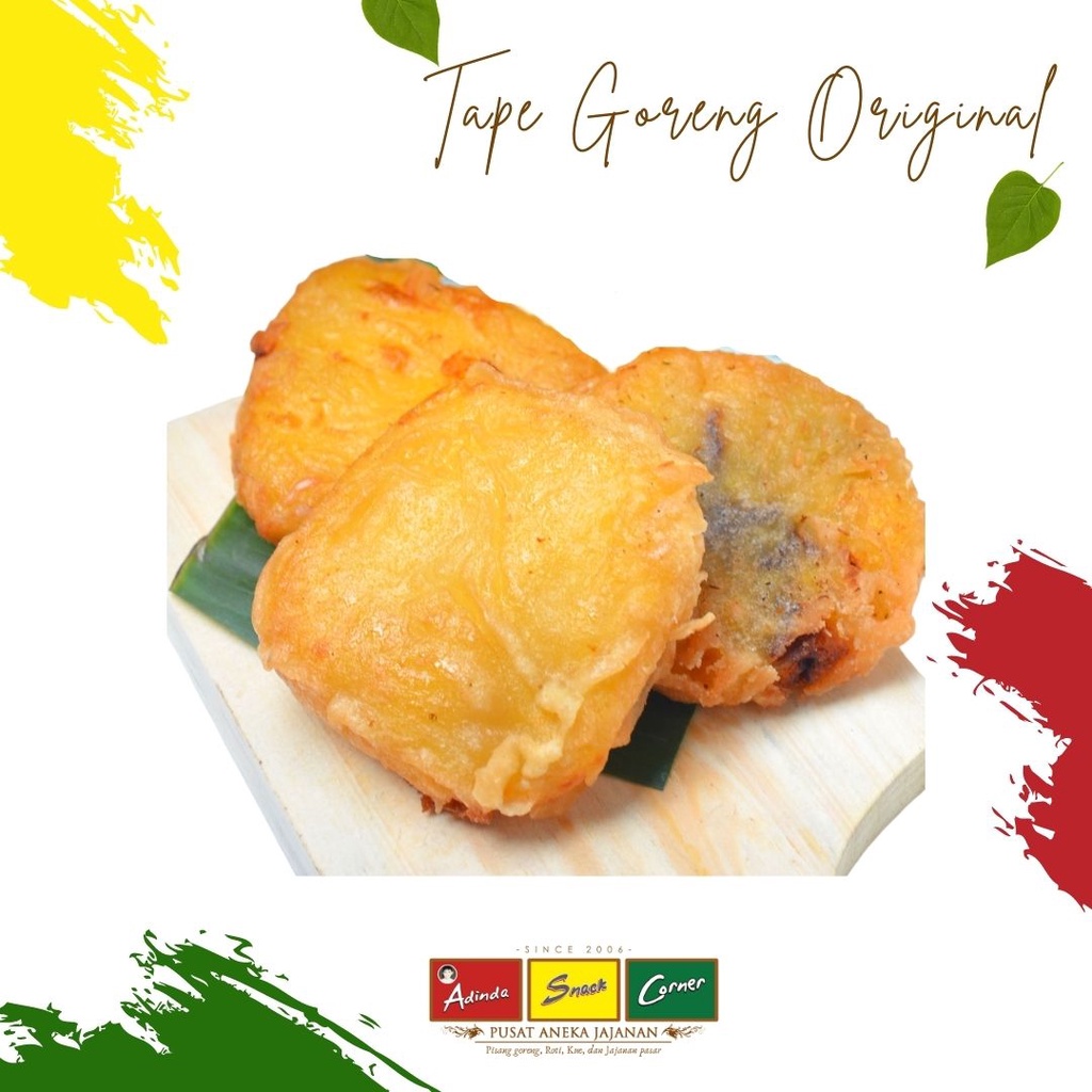 

Tape Goreng - Original/ Coklat/Keju