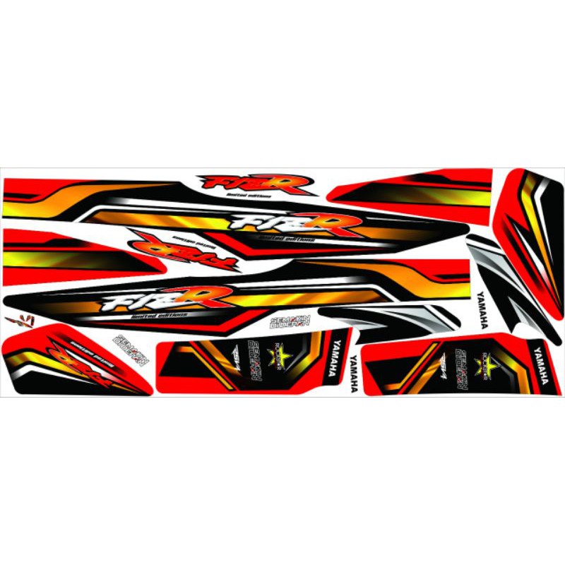 Striping Yamaha F1ZR lis Variasi motor