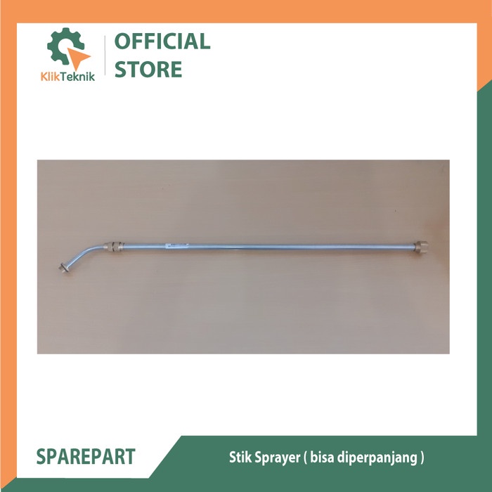 Stik Sprayer aki Bengkok/ Lance Asy New Chrome Yokohama diperpanjang