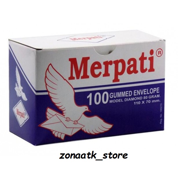 

AMPLOP MERPATI KECIL (PER 2 PCS)