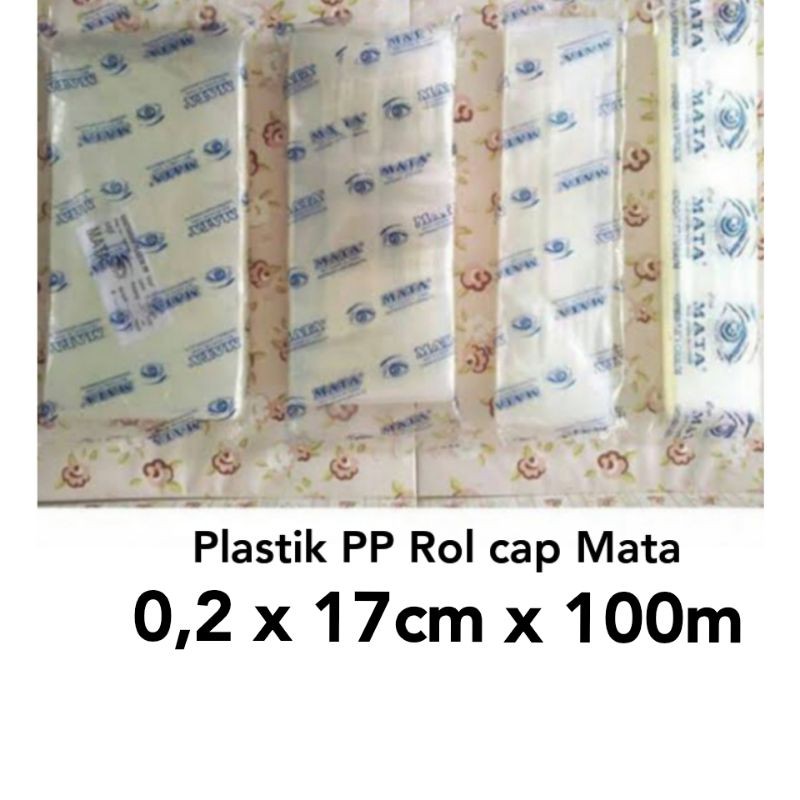 

PLASTIK PACKING ROLL PP 02X17 CAP MATA ISI 100M LEBAR 17CM BENING MAKANAN SNACK MAINAN AKSESORIS