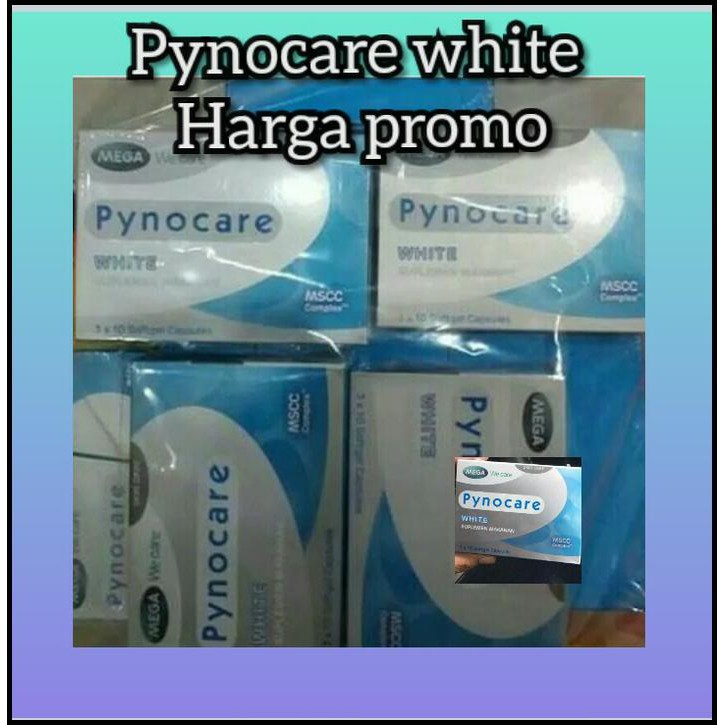 PYNOCARE WHITE / SUPLEMEN PEMUTIH / SUPLEMEN MELASMA / FLEK GRATIS ONGKIR