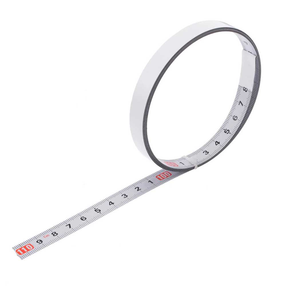 Mayitr Meteran Adhesive Scale Bar Steel Ruler 2 Meter - M00