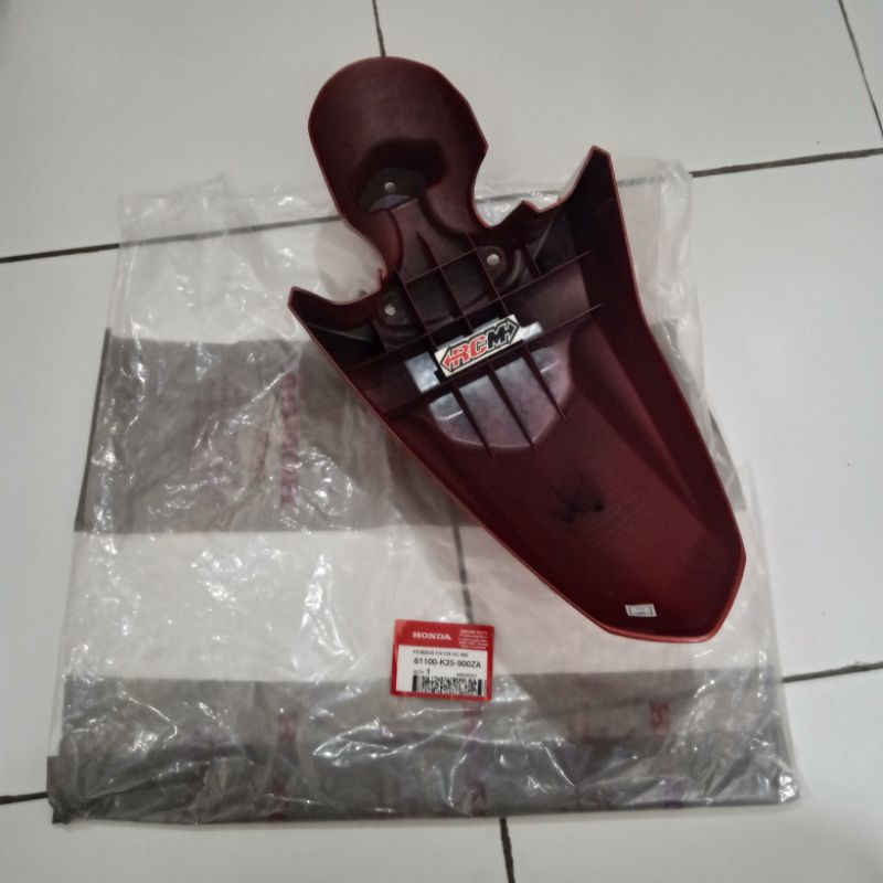 61100-K25-900ZA SLEBOR SELEBOR SPAKBOR DEPAN HONDA BEAT FI WARNA MERAH MAROON ORIGINAL AHM 61100-K25-900ZA