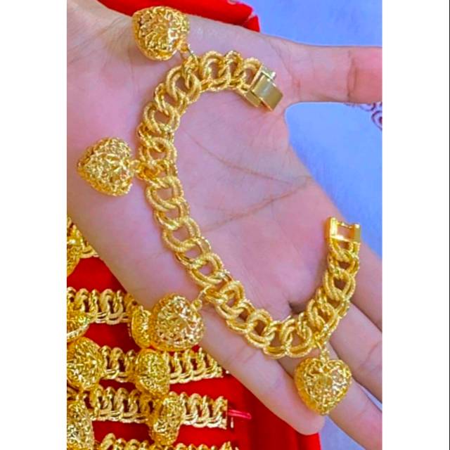 Perhiasan Mas Bangkok lapis emas 99% mirip emas asli