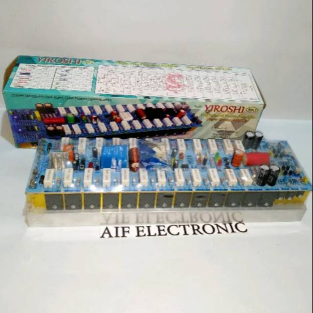 Kit Profesional Power Amplifier YIROSHI MK-7 plus TR 1800W Yiroshi MK7