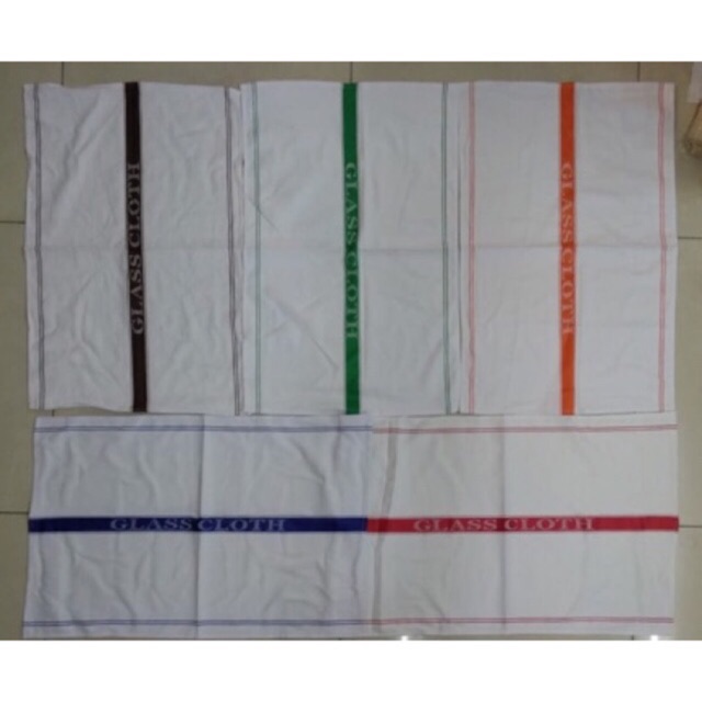 Serbet katun glass cloth kitchen towel 40x70