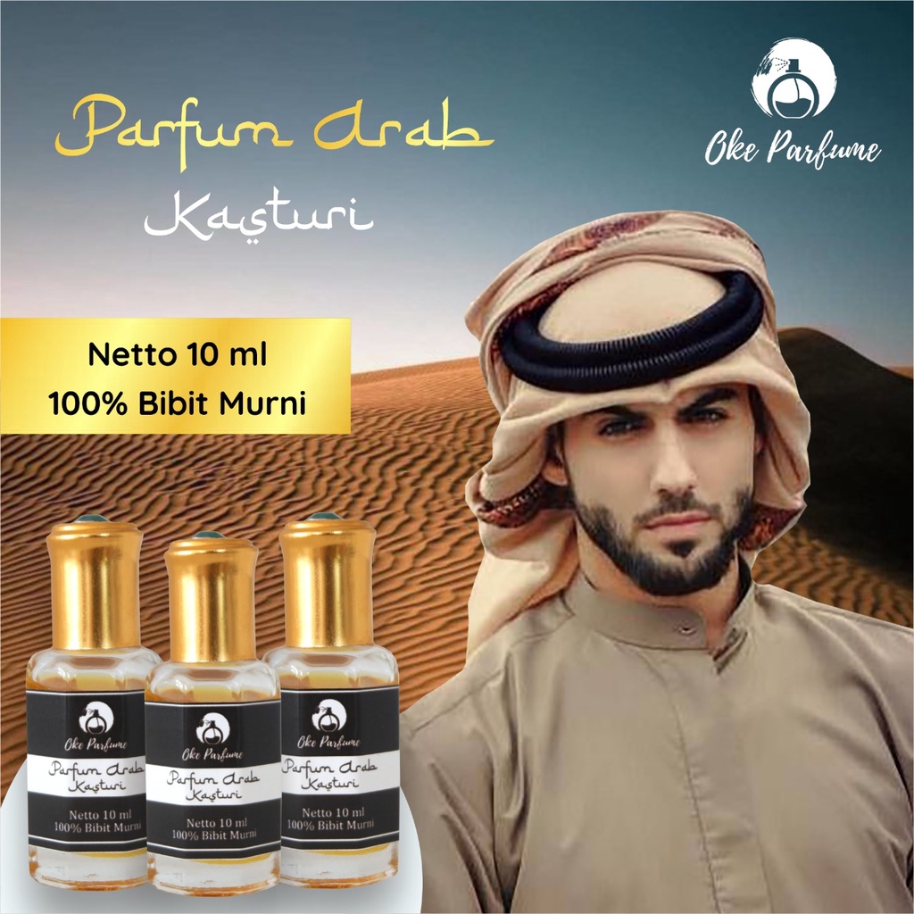 Parfum Sholat Aroma Kasturi 10ML - Kasturi Muhammad - Parfum Taqwa Kasturi - rfum Kasturi Jannati