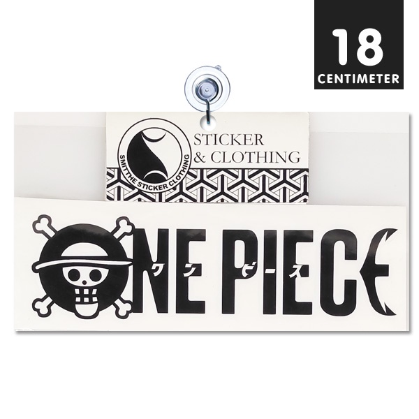 Stiker One Piece NEW Live Action Anime Cutting Sticker Waterproof Decal Mobil Motor