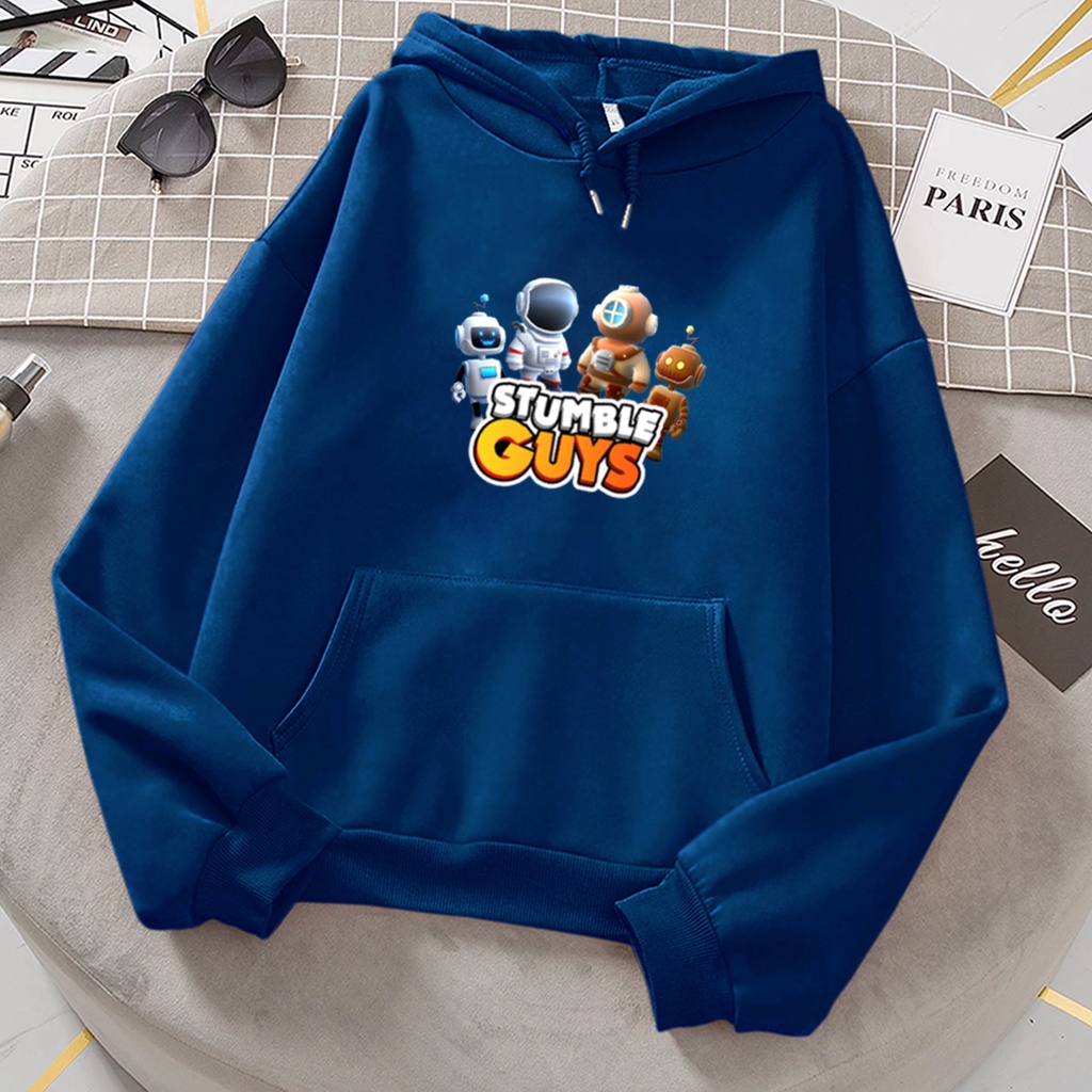 Sweater hoodie anak laki laki STUMBLE GUYS suwiter anak cewek cowok game