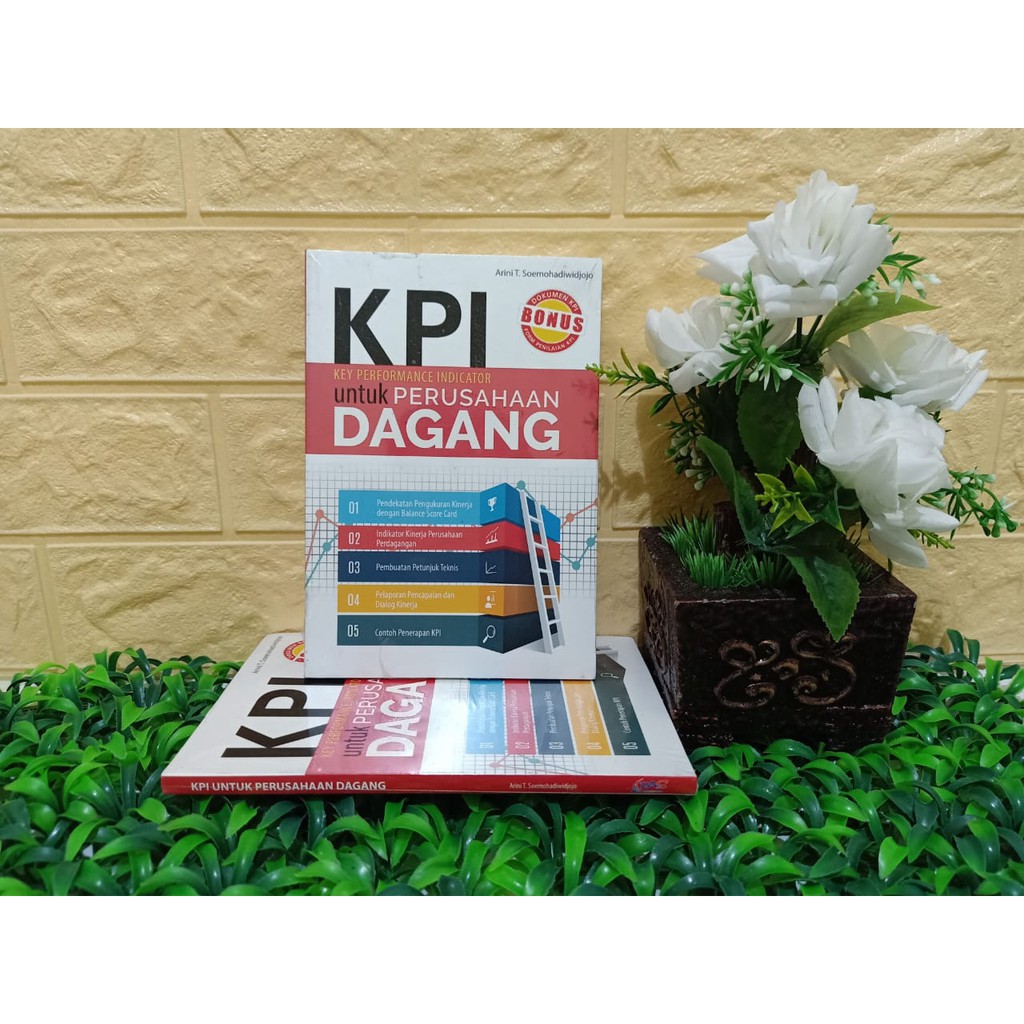 BUKU KPI KEY PERFORMANCE INDICTOR UNTUK PERUSAHAAN DAGANG