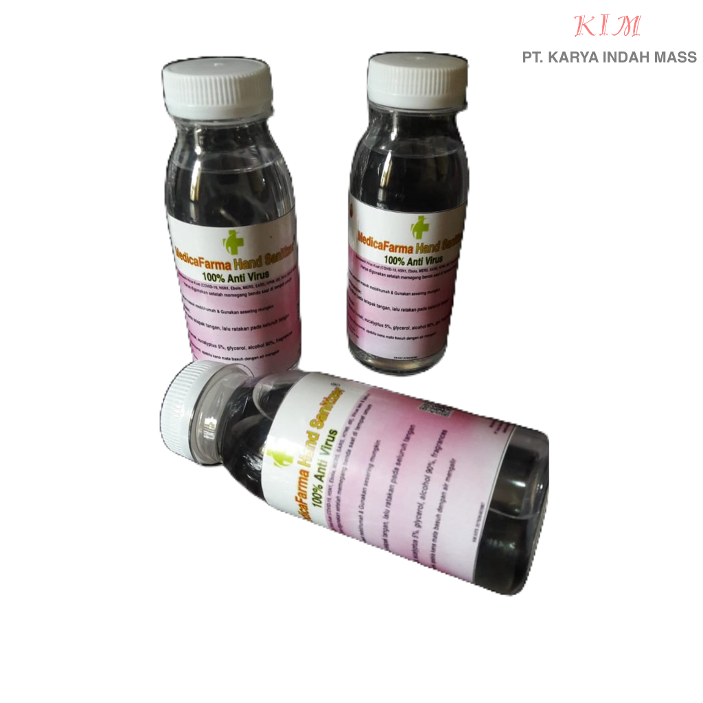 MedicaFarma Moisturizer gel Stroberi Alkohol 90% 200 ml